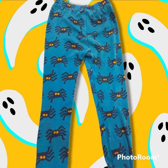 Hanna andersson spider pajama pants 130 sz 8 pajamas Halloween spooky boys girls - Picture 4 of 5